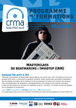 Affiche masterclass beatmaking