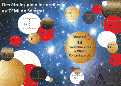 Carte postale concert du 13-12-13